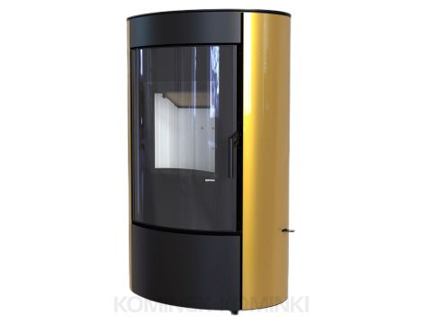DEFRO HOME CERES ELI Złoty kominek piec wolnostojący 6 kW