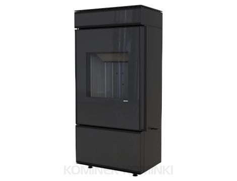 DEFRO HOME CUBE MINI BLACK piec wolnostojący 6 kW kominek wolnostojący