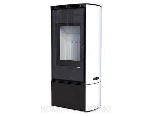 DEFRO HOME DEA Biały kominek piec wolnostojący 9 kW