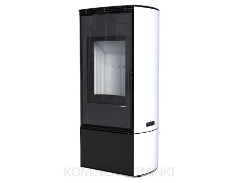 DEFRO HOME DEA Biały kominek piec wolnostojący 9 kW