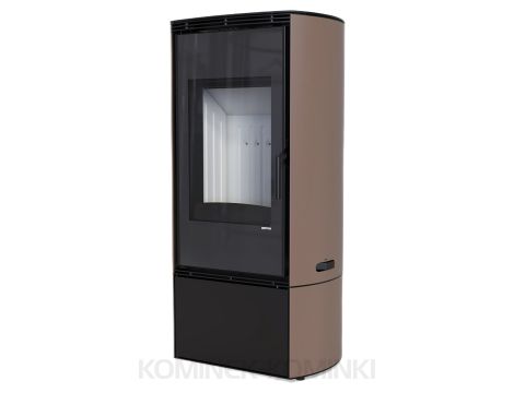 DEFRO HOME DEA Brązowy kominek piec wolnostojący 9 kW