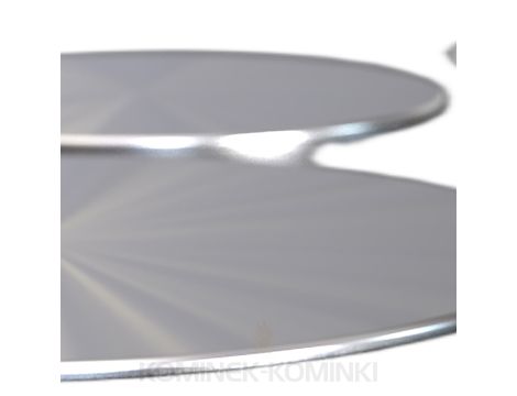 DEFRO HOME DELLA BLACK piec wolnostojący 9,8 kW kominek wolnostojący - 3
