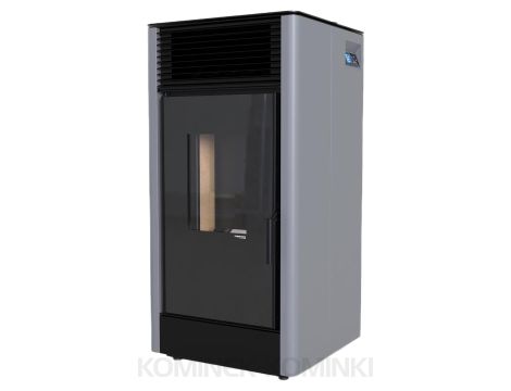 DEFRO HOME MYPELL DGP Szary piec na pellet 9 kW kominek na pellet