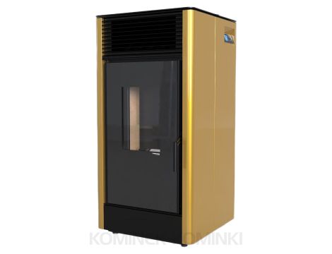 DEFRO HOME MYPELL Złoty piec na pellet 9 kW kominek na pellet