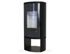 DEFRO HOME ORBIS LOG piec wolnostojący 9 kW kominek wolnostojący