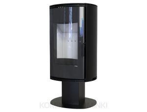 DEFRO HOME ORBIS TOP piec wolnostojący 9 kW kominek wolnostojący