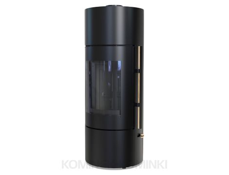 DEFRO HOME ORION BLACK piec wolnostojący 7 kW kominek wolnostojący