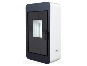 DEFRO HOME PICO Biały kominek piec wolnostojący 6 kW