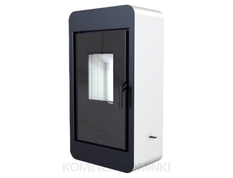 DEFRO HOME PICO Biały kominek piec wolnostojący 6 kW
