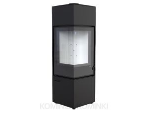 DEFRO HOME QUADROOM LONG piec wolnostojący 9 kW kominek wolnostojący