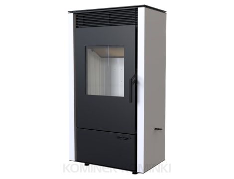 DEFRO HOME VIVA Biały kominek piec wolnostojący 6 kW