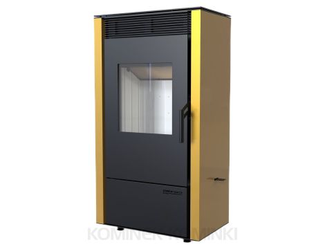 DEFRO HOME VIVA Złoty kominek piec wolnostojący 6 kW