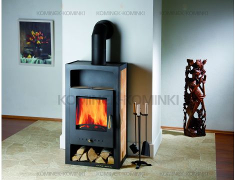 HAAS SOHN ADRIA II piec wolnostojący z płaszczem wodnym 10,5 kW | Beżowy - 3