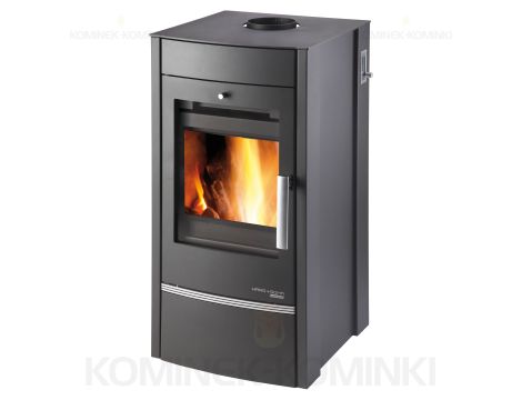 HAAS SOHN ALMO II piec wolnostojący z płaszczem wodnym 10,2 kW | Czarny