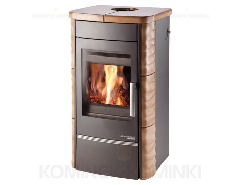 HAAS SOHN ALYTUS piec wolnostojący kaflowy 8,1 kW | Kafle: Havana