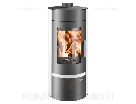 HAAS SOHN ANTIC piec wolnostojący 6,5 kW | Antracytowo-Biały
