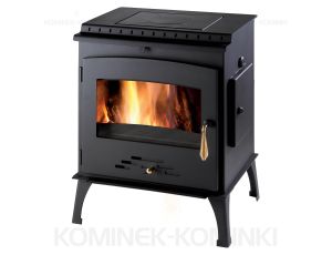 HAAS SOHN ARKTIC 12 piec wolnostojący koza płyta grzewcza 12,3 kW | Czarny