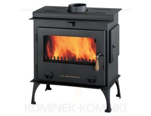 HAAS SOHN ARKTIC piec wolnostojący koza 12,1 kW | Czarny