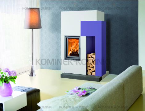 HAAS SOHN ASCIM II wkład kominkowy Malvik IV z zabudową 7,5 kW | Beton - 3