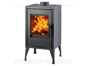 HAAS SOHN AURORA piec wolnostojący koza 6,3 kW | Czarny