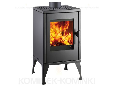 HAAS SOHN AURORA piec wolnostojący koza 6,3 kW | Czarny - 3