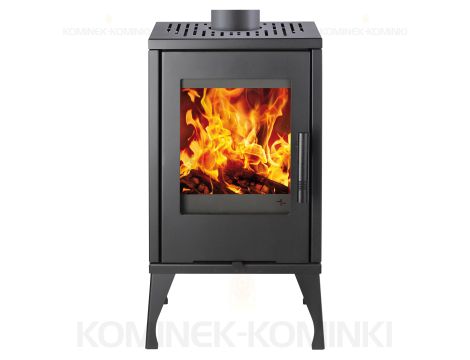 HAAS SOHN AURORA piec wolnostojący koza 6,3 kW | Czarny - 2