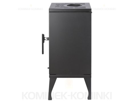 HAAS SOHN AURORA piec wolnostojący koza 6,3 kW | Czarny - 4