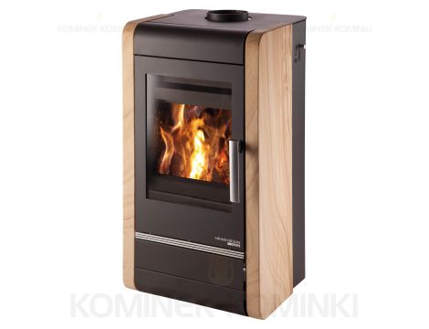 HAAS SOHN AVESTA piec wolnostojący 8,1 kW | Czarny / Kamień: Piaskowiec - 3