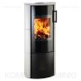 HAAS SOHN BRILO piec wolnostojący 8,2 kW | Czarny / Kafle: Białe - 4
