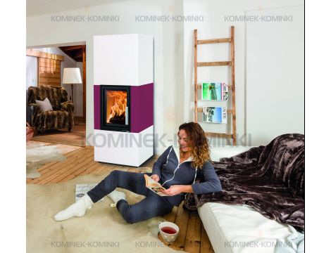 HAAS SOHN DACHSTEIN wkład kominkowy Malvik IV z zabudową 7,5 kW | Beton - 2