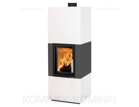 HAAS SOHN DACHSTEIN wkład kominkowy Malvik IV z zabudową 7,5 kW | Beton