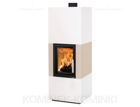 HAAS SOHN DACHSTEIN wkład kominkowy Malvik IV z zabudową 7,5 kW | Beton - 2