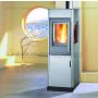HAAS SOHN EIFFEL piec wolnostojący trójstronny 6,3 kW | Szary - 4
