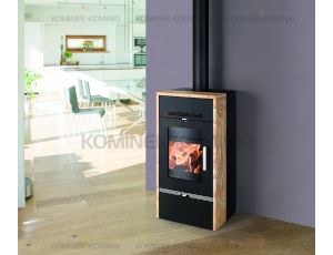 HAAS SOHN FARUM piec wolnostojący z płaszczem wodnym 14,9 kW | Steatyt - image 2