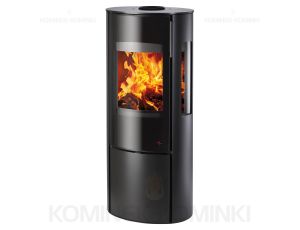 HAAS SOHN FENIX piec wolnostojący trójstronny 6,7 kW | Czarny