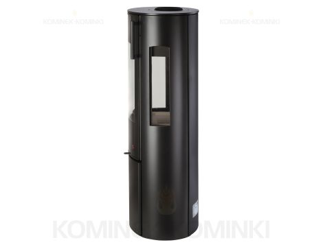 HAAS SOHN FENIX piec wolnostojący trójstronny 6,7 kW | Czarny - 4