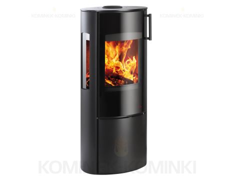 HAAS SOHN FENIX piec wolnostojący trójstronny 6,7 kW | Czarny - 3
