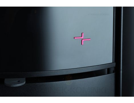 HAAS SOHN FENIX piec wolnostojący trójstronny 6,7 kW | Czarny - 6