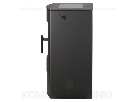 HAAS SOHN FIREPOT piec wolnostojący z płytą grzewczą 6,3 kW | Czarny - 2
