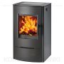 HAAS SOHN FIREPOT piec wolnostojący z płytą grzewczą 6,3 kW | Czarny - 2