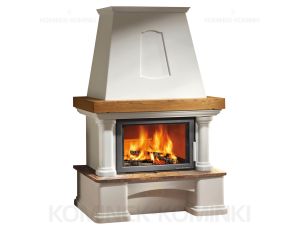 HAAS SOHN GENF RAINBOW II wkład kominkowy Jonava IV z zabudową 8,3 kW | Bet