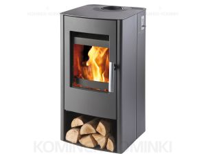 HAAS SOHN HERBORN II piec wolnostojący 6,4 kW | Czarny