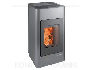 HAAS SOHN HSP 1.17 II piec wolnostojący na pellet 8,6 kW | Szaro-Czarny