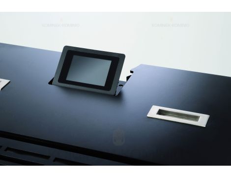 HAAS SOHN HSP 4 PARMA piec wolnostojący na pellet 8,5 kW | Czarny Połysk - 5