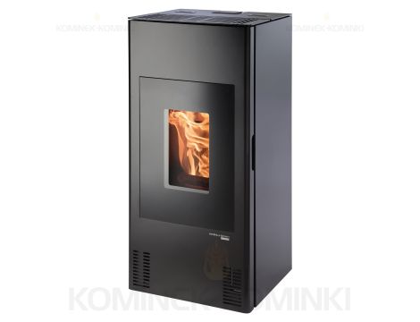 HAAS SOHN HSP 4 PARMA piec wolnostojący na pellet 8,5 kW | Czarny Połysk