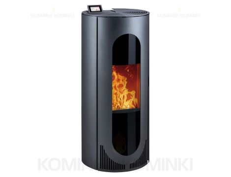 HAAS SOHN HSP 4 PRATO piec wolnostojący na pellet 8,3 kW | Czarny Połysk - 4