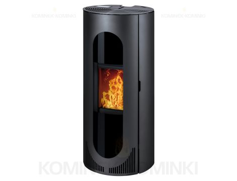 HAAS SOHN HSP 4 PRATO piec wolnostojący na pellet 8,3 kW | Czarny Połysk