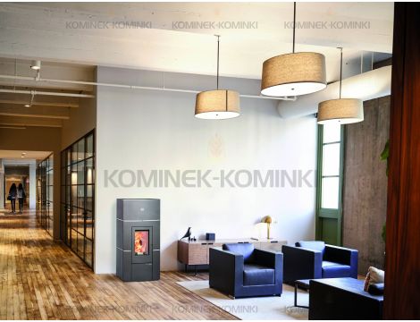 HAAS SOHN HSP 6 RUEDA PGI piec wolnostojący na pellet z WLAN 8,3 kW | Biały - 2