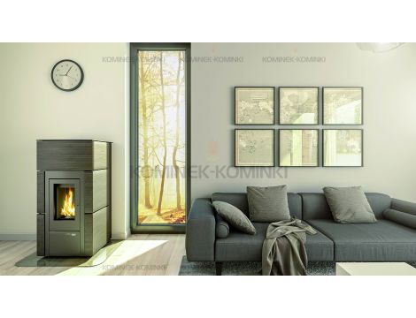 HAAS SOHN HSP 6 RUEDA PGI piec wolnostojący na pellet z WLAN 8,3 kW | Biały - 5