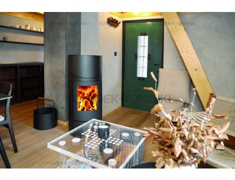 HAAS SOHN HSP 7 II piec wolnostojący na pellet z WLAN 8,2 kW | Czarny - 5